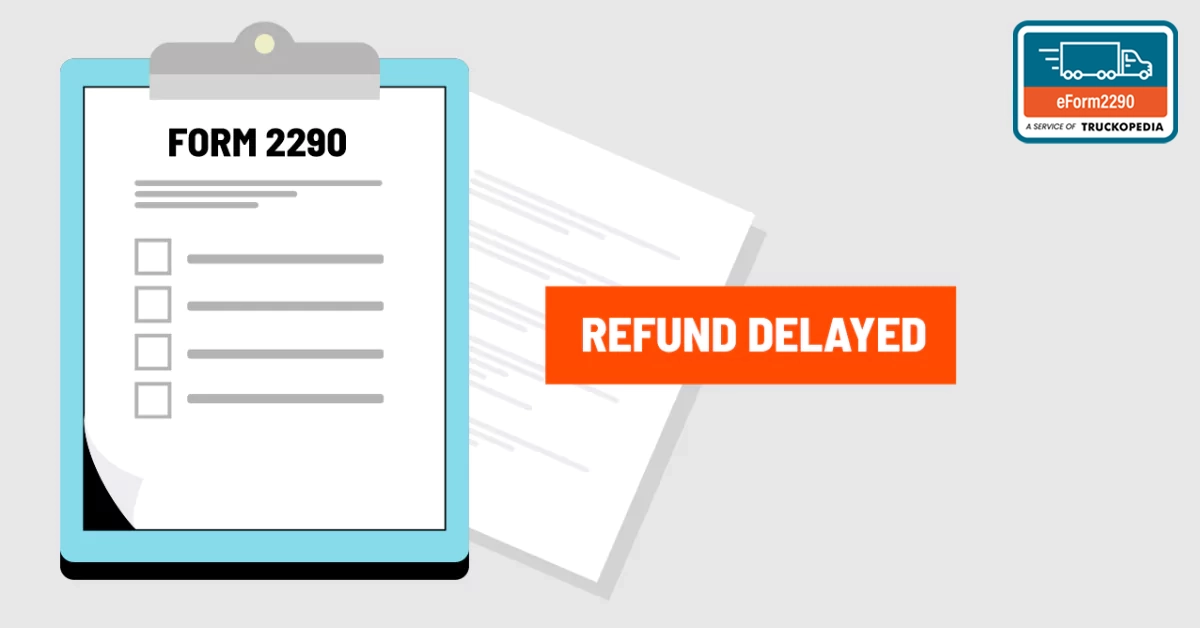 Form 2290 Tax Refund