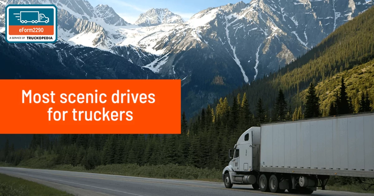 Most Scenic Drives for American Truckers