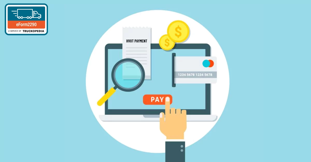 Form 2290 Payment Methods