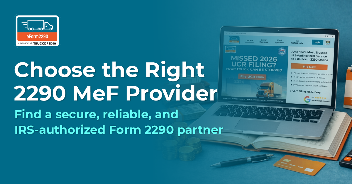 Choose the Right 2290 MeF Provider