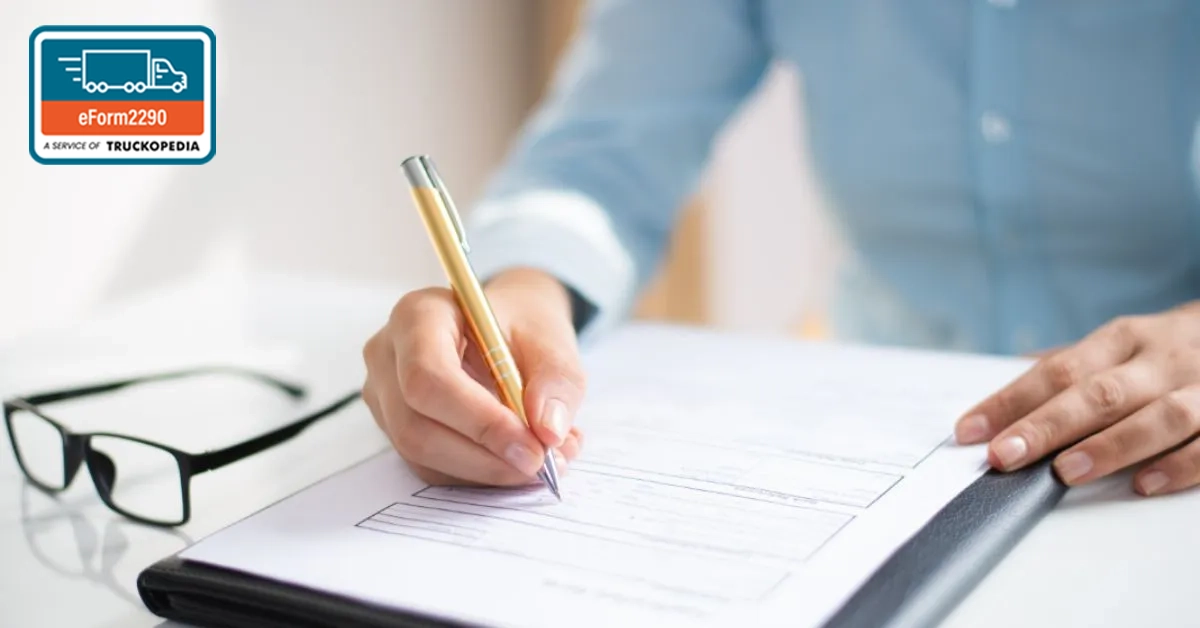 Form 2290 Schedule 1