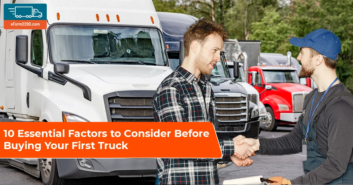 buying your first truck