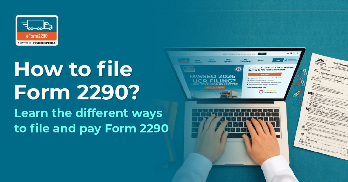 How to file Form 2290