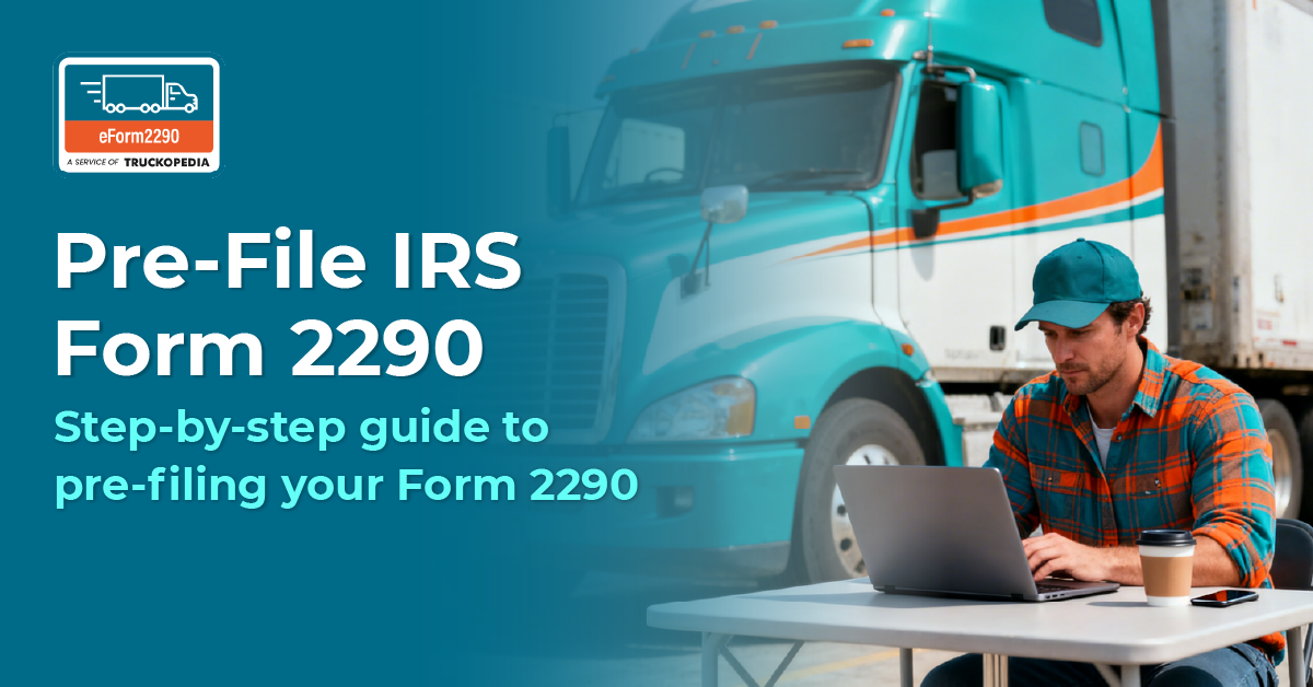 Pre-File IRS Form 2290