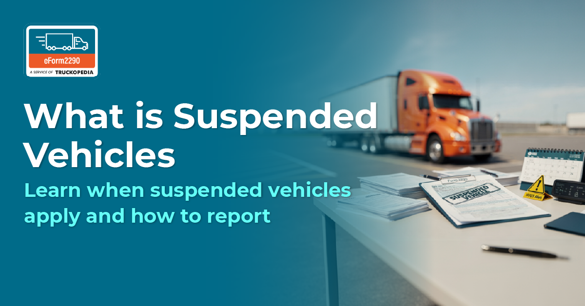 What is Suspended Vehicles