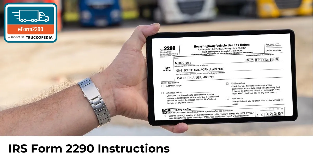 IRS Form 2290
